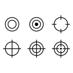 Sticker - Target Icon set