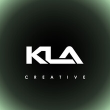 KLA Letter Initial Logo Design Template Vector Illustration