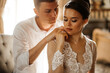 © andrey - romantic and gentle morning of men and women. beautiful and sexy clothes