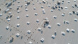 © Tracy King - aerial view of a large commercial roof