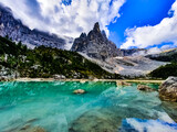 Fototapeta  - Dolomites Mountains, Landscape and traveling, visit in Italy
