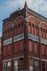 David Diber Building at Dusk, Johnstown, Pennsylvania, USA