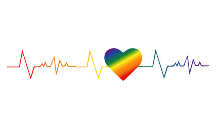 Love heartbeat, lgbt