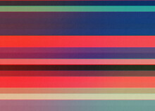 Colorful Gradient Stripes Illustration
