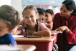 © Sean Locke/Stocksy - School: Cheerful Student Looking At Camera