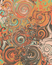 Vintage Inspired Swirl Pattern