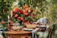 Festive Autumn Dining Table.