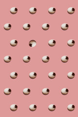 pattern of eye prosthesis