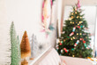© ByLorena/Stocksy - Creative Christmas home interior with decorations