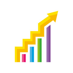 Poster - growth chart financial