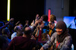 © KOTO - Audience reaching for and talking with speakers