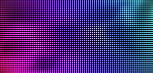 Wall Mural - led screen texture. lcd digital monitor. electronic diode effect. analog display. color television v