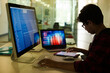 © KOTO - Student boy using computer at desk