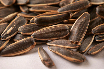 Sticker - sunflower seeds on a cutting board