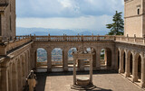 Fototapeta  - Monte Cassino, the Benedictine monastery 