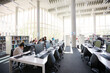 © KOTO - Students working on computers in library