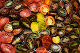 Fototapeta Kuchnia - Cut tomato