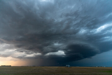 Wall Mural - Prairie Storm Canada