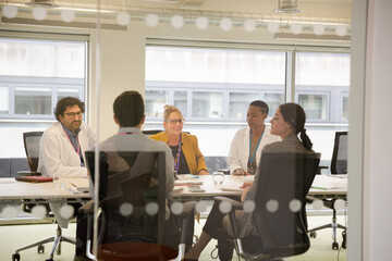 Business people in conference room meeting