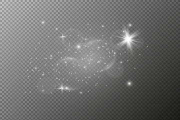 Wall Mural - background with stars