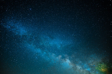 Wall Mural - the majestic night sky. milky way. twinkling stars. minimalism. abstraction. there are no people in 