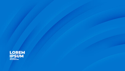 Wall Mural - abstract blue background. blue modern shapes background for banner template.