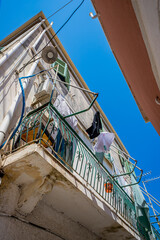 Poster - Dans le village de Gaios à Paxos île Ionienne