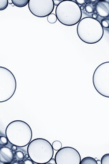 Wall Mural - macro shot of water abstract