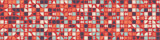 Fototapeta  - Abstract Geometric Pattern generative computational art illustration