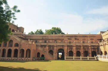 Wall Mural - old artistic mansion ( haweli ) of mandawa city ,rajasthan,india