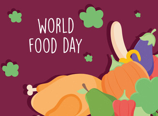 Poster - world food day poster