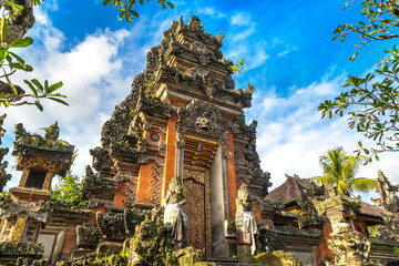 Sticker - Saraswati temple in Ubud on Bali