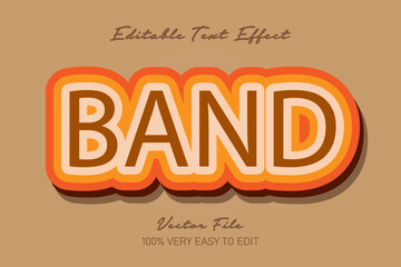 Sticker - vintage color text effect