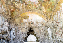 Sculptures In The Buontalenti Grotto In Boboli Gardens, Built In The 16th Century In Mannerist Style, In Boboli Gardens, Beside Pitti Palace, Florence, Tuscany, Italy