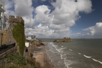 Wall Mural - castle on the beach