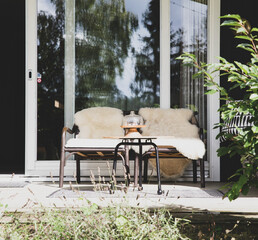 The beautiful Danish summer house interior