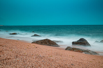 beach and sea