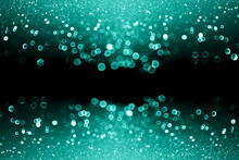 Teal Turquoise Aqua Glitter Celebrate Birthday Christmas Sparkle Black Background