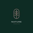 © SUPERGHONAM - Pine tree logo design inspiration vector template