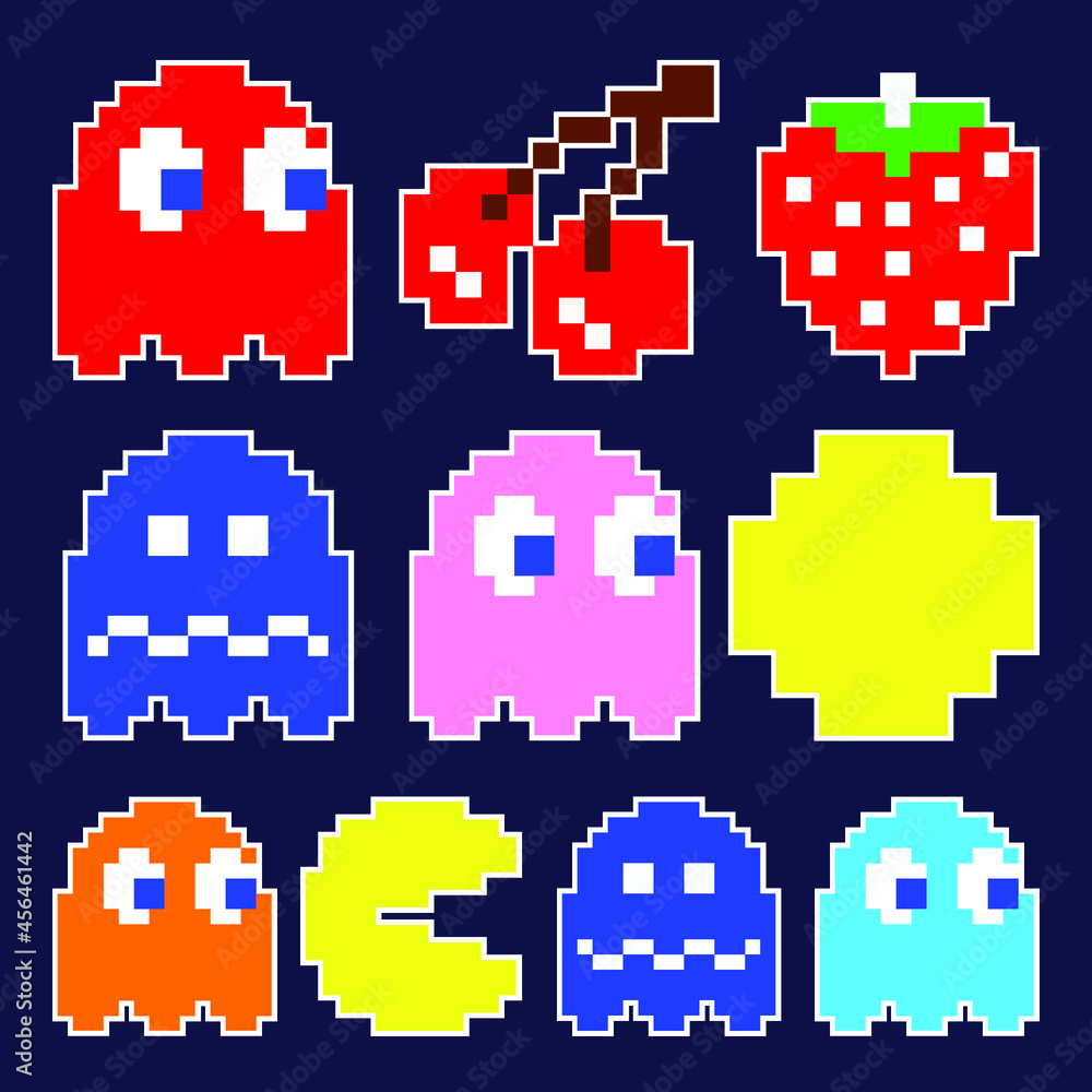 Pac Man De 8 Bits