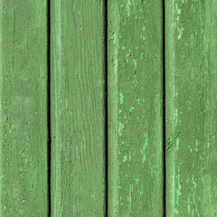 The old green wood texture with natural patterns