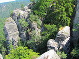 Fototapeta Łazienka - Bastei rocks in Saxon Switzerland, Germany