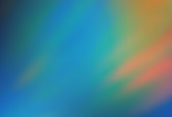 Wall Mural - light blue, red vector blurred pattern.