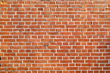 Fototapeta  - Old red brick wall 