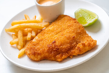 fried fish and chips