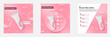 © Adi - Minimal beauty cosmetic social media square post banner in pink color. For product knowledge, display, price, catalog tips template with icon water droplet bubble soap elements