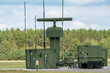 Radar installations at the military airport