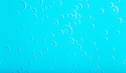  Blue liquid abstract background. Bubbles and textures of water on a blue background 