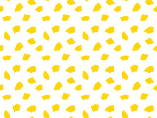 Wall Mural - Yellow Pattern - Abstract Endless Vector Background 