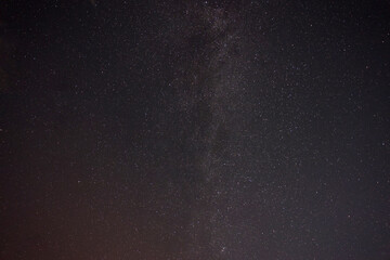 Wall Mural - Picturesque view of starry sky at night